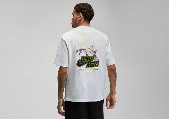 Nike Air Jordan Jumpman Statement 85 Crew Tee White Jordan