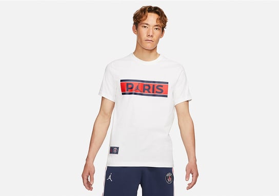 Nike Air Jordan Psg Wordmark Tee White Jordan