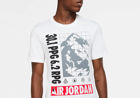Nike Air Jordan Winter Utility Mountainside Tee White Jordan