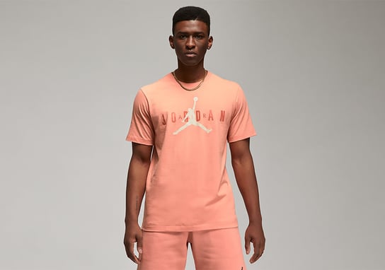 Nike Air Jordan Wordmark Tee Light Madder Root Jordan
