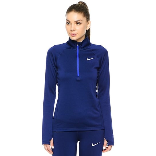 Nike, Bluza sportowa damska, HZ granatowy, rozmiar L Nike