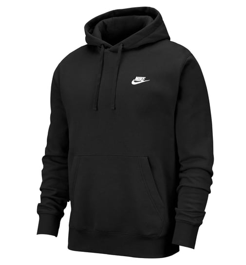 Nike, Bluza sportowa męska, M NSW CLUB HOODIE FZ BB BV2654-010, czarny, rozmiar 2XL Nike