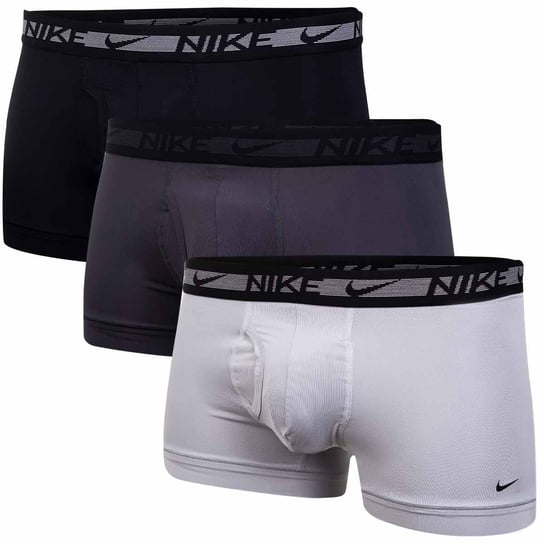 Nike Bokserki Męskie 3 Pary Trunk 3Pk Black/Gray 0000Ke1152 9V0 M Nike