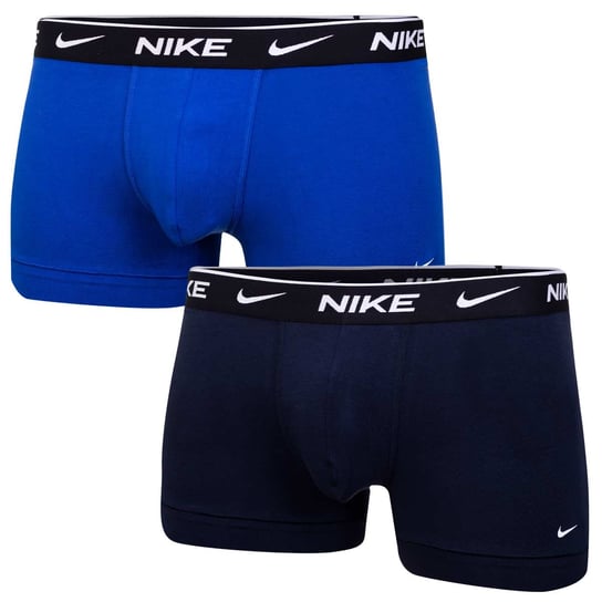 NIKE BOKSERKI MĘSKIE TRUNK 2 PARY BLUE/NAVY 0000KE1085 IEV - Rozmiar: M Nike
