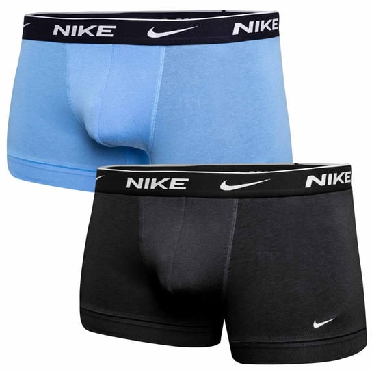 Nike Bokserki Męskie Trunk 2Pk Black/Blue 0000Ke1085 5I5 M Nike