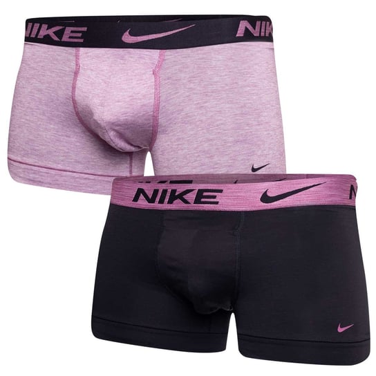 Nike Bokserki Męskie Trunk 2Pk Fioletowy/Czarny 0000Ke1077 1Kg L Nike