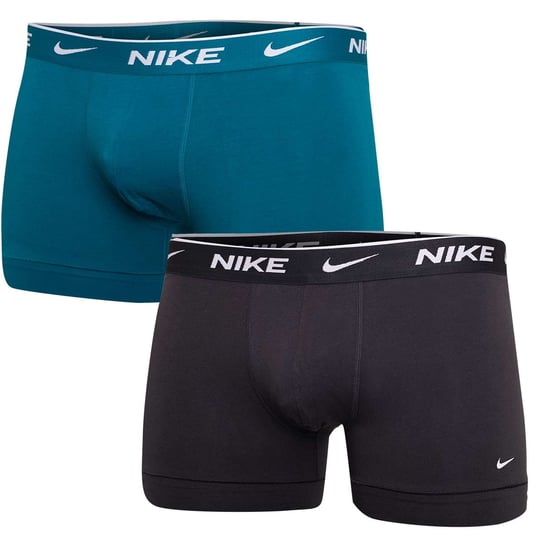 Nike Bokserki Męskie Trunk 2Pk Gray/Turquoise 0000Ke1085 54F L Nike