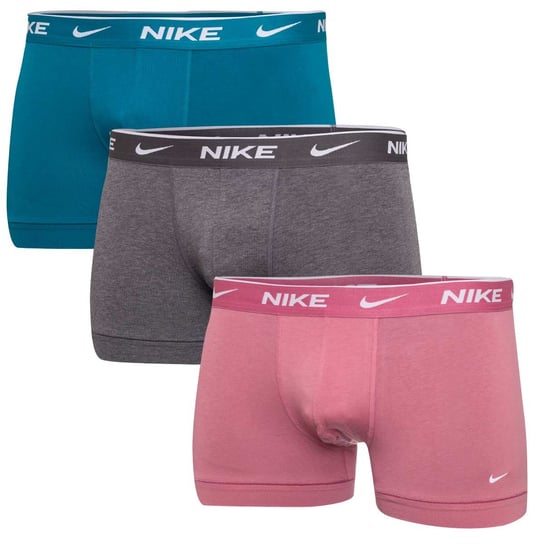 Nike Bokserki Męskie Trunk 3Pk Blue/Pink/Gray 0000Ke1008 54F Xl Nike