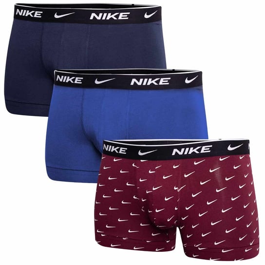 Nike Bokserki Męskie Trunk 3Pk Navy/Blue/Red 0000Ke1008 54K Xl Nike