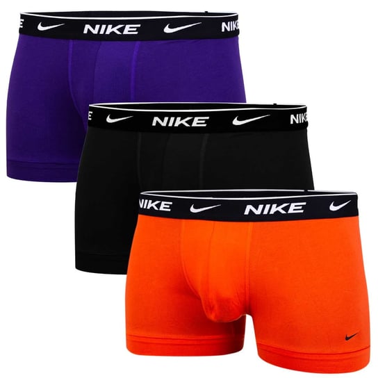 Nike Bokserki Męskie Trunk 3Pk Purple/Orange/Black 0000Ke1008 1Me L Nike