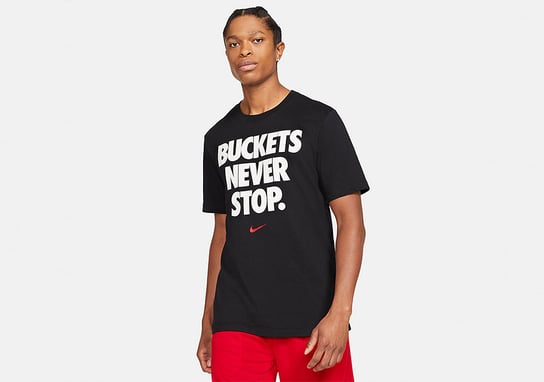 Nike 'Buckets Never Stop' DriFit Tee Black Nike Moda Sklep
