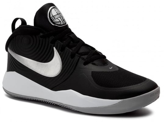 Nike, Buty do koszykówki, Team Hustle D 9 (GS) AQ4224 001, czarny, rozmiar 38 Nike