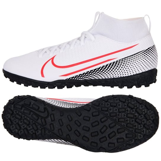 Nike, Buty dziecięce, JR Mercurial Superfly 7 Academy TF TA8143 160, biały, rozmiar 38 Nike