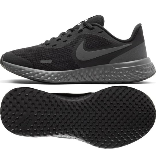 Nike, Buty dziecięce, Revolution 5 BQ5671 001, czarny, rozmiar 36 1/2 Nike