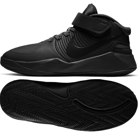 Nike, Buty dziecięce, Team Hustle D 9 FlyEase BV2952 010, czarny, rozmiar 40 Nike