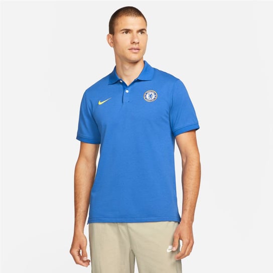 Nike Chelsea, Koszulka, FC Men's Soccer Polo, DA2537 408, M Nike