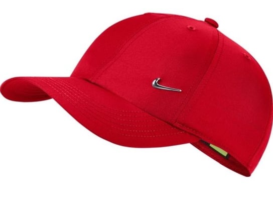 Nike, Czapka, H86 CAP METAL SWOOSH AV8055-657, czerwony, rozmiar uniwersalny Nike