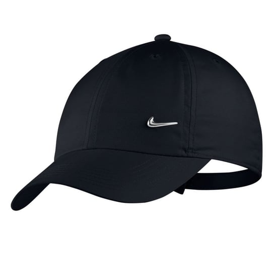 Nike, Czapka młodzieżowa, Y H86 CAP METAL SWOOSH AV8055 010, czarny Nike