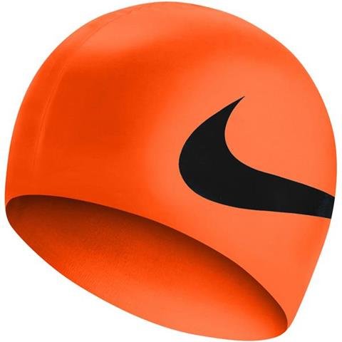 Nike, Czepek pływacki, Big Swoosh, pomarańczowo-czarny Nike