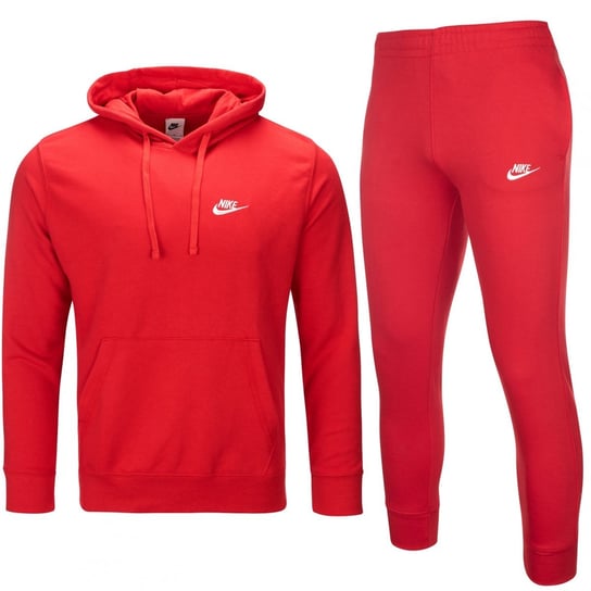 Nike czerwony komplet dresowy męski spodnie bluza CZ7857-657 L Nike