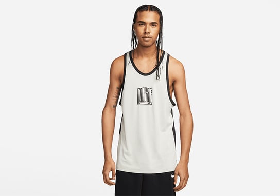 Nike Dri-Fit Starting Five Tank Jersey Grey Heather Nike