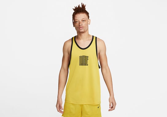 Nike Dri-Fit Starting Five Tank Jersey Vivid Sulfur Nike