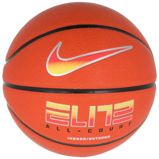 Nike Elite All Court 8P 2.0 Deflated Ball N1004088-820, unisex, piłki do koszykówki, Pomarańczowe Nike