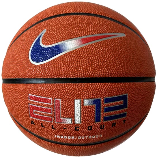 Nike Elite All Court 8P 2.0 Deflated Ball N1004088-822, unisex, piłki do koszykówki, Pomarańczowe Nike