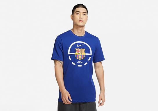 Nike Fc Barcelona Dri-Fit Tee Deep Royal Blue Nike