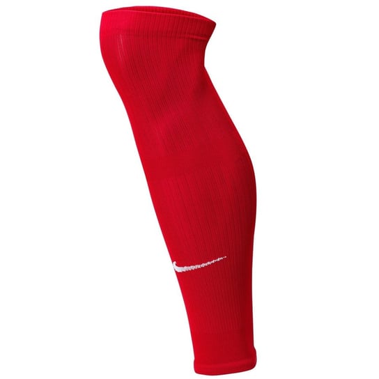 Nike, Getry piłkarskie, Squad Sleeve SK0033 657, czerwony, rozmiar S/M Nike