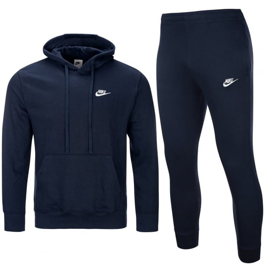 Nike granatowy komplet dresowy męski spodnie bluza CZ7857-410 S Nike