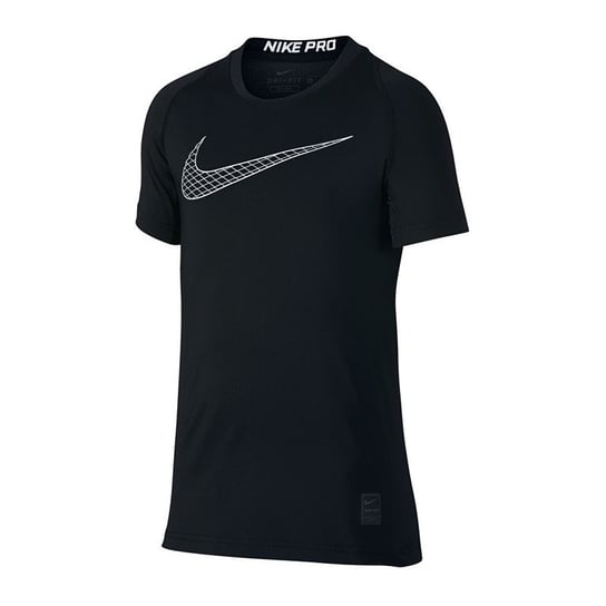 Nike JR Pro Top SS T-shirt kr.rękaw 010 : Rozmiar - 164 cm Nike