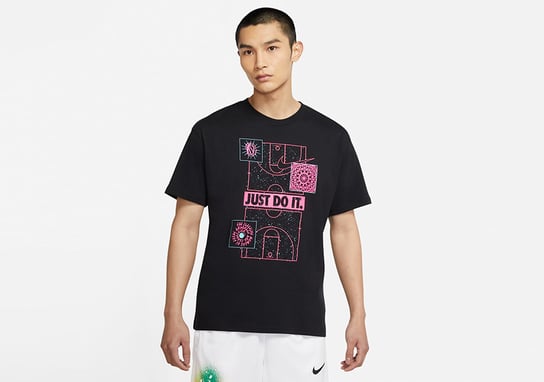 Nike 'Just Do It'  Basketball Tee Black Nike