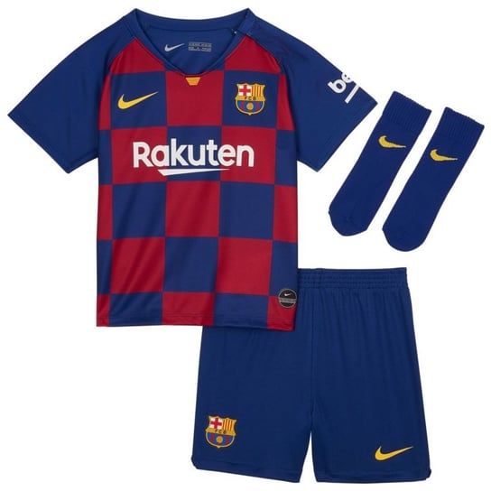 Nike, Komplet dziecięcy, FC Barcelona I Breathe Kit Home AO3072 456, niebieski, rozmiar 74 Nike