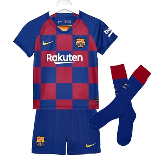 Nike, Komplet FC Barcelona LK Breathe Kit Home AO3052 456, granatowy, rozmiar M Nike
