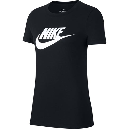 Nike, Koszulka damska, W NSW Tee Essentl Icon Future BV6169 010, czarny, rozmiar M Nike