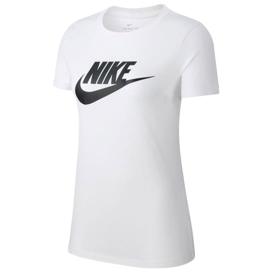 Nike, Koszulka damska, W NSW TEE ESSNTL ICON FUTURA BV6169 100, biały, rozmiar M Nike