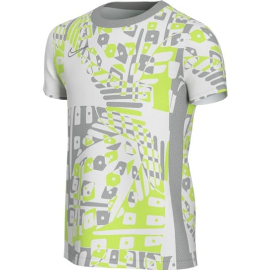 Nike, Koszulka dla dzieci, B Nk Dry Academy Top Ss Fp Mx biało-zielono- CT2388 100, rozmiar S Nike