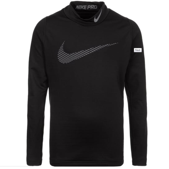 Nike, Koszulka dziecięca, B NP WM TOP LS Mock GFX 856134 010, rozmiar M Nike