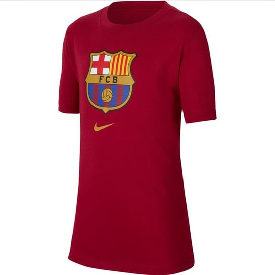 Nike, Koszulka dziecięca, FC Barcelona B NK Tee Evergreen Crest CD3199 620, czerwony, rozmiar L Nike