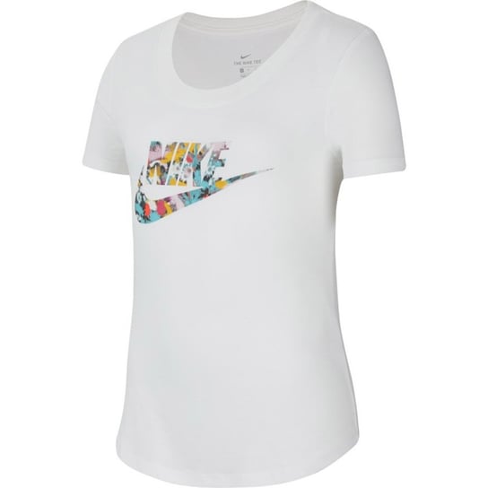 Nike, Koszulka dziecięca, NSW G Tee Scoop Futura CZ1245 100, biały, rozmiar L Nike