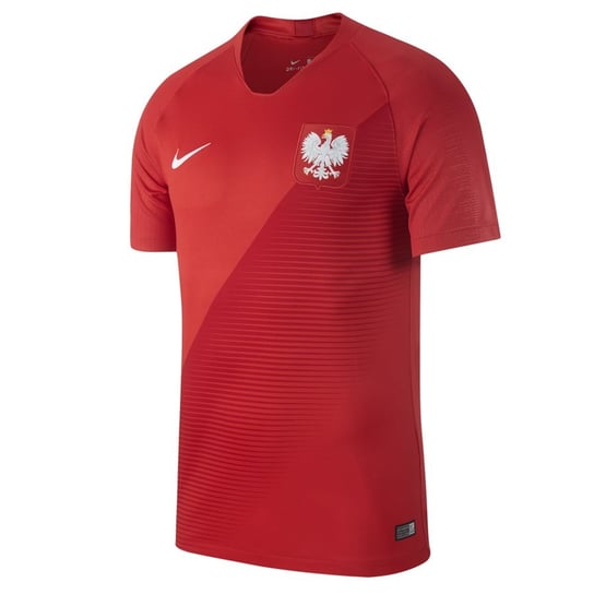 Nike, Koszulka dziecięca, Reprezentacji Polski, Y Stadium JSY SS Away, czerwony, rozmiar L Nike