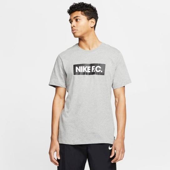 Nike, Koszulka męska, F.C. CT8429 063, szary, rozmiar L Nike