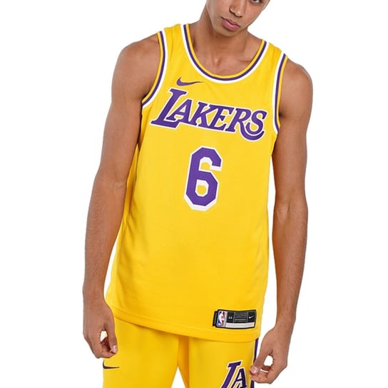 Nike Koszulka Męska Los Angeles Lakers Nba Swingman Lakers Icon Edition Cw3669-738 L Nike