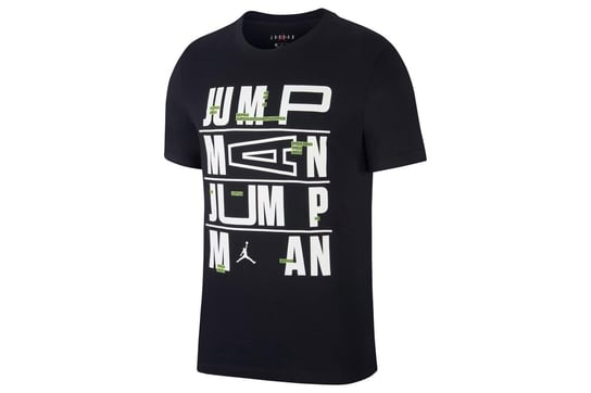 Nike, Koszulka męska, M J DFCT JUMPMAN SS CREW CJ6302-010, czarny, rozmiar M Nike