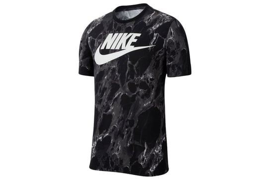 Nike, Koszulka męska, M NK TEE FRAN SWOOSH AOP CD1282-010, czarny, rozmiar M Nike