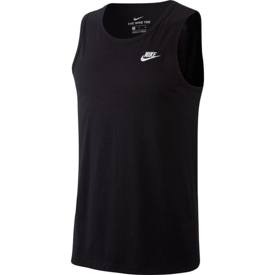 Nike, Koszulka męska, M NSW Club Tank BQ1260 010, czarny, rozmiar M Nike