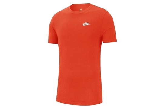 Nike, Koszulka męska, M NSW CLUB TEE AR4997-891, pomarańczowy, rozmiar L Nike