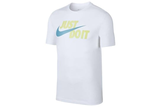 Nike, Koszulka męska, M NSW TEE JUST DO IT SWOOSH AR5006-104, biały, rozmiar M Nike