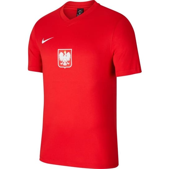 Nike, Koszulka męska, Poland BRT Ftbl Top SS CD0876 688, czerwony, rozmiar L Nike